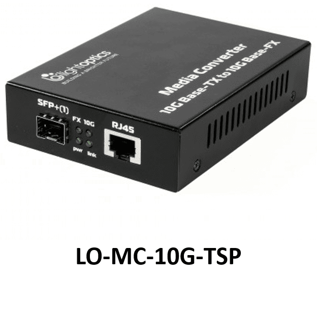 media converter 10g lo-mc-10g-tsp
